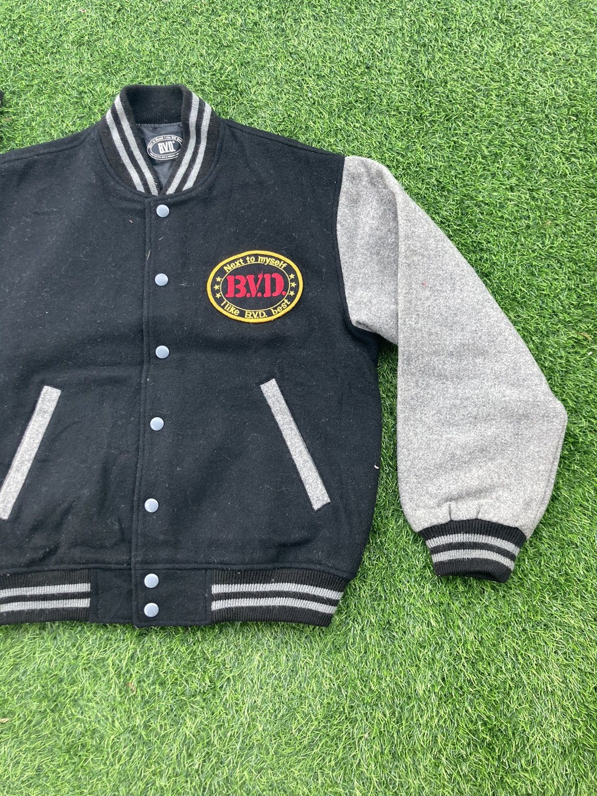 Japanese Brand B.V.D WOOL VARSITY JACKET Size US S / EU 44-46 / 1 - 4 Thumbnail