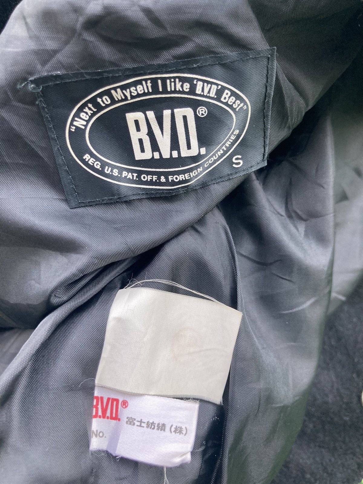 Japanese Brand B.V.D WOOL VARSITY JACKET Size US S / EU 44-46 / 1 - 6 Thumbnail