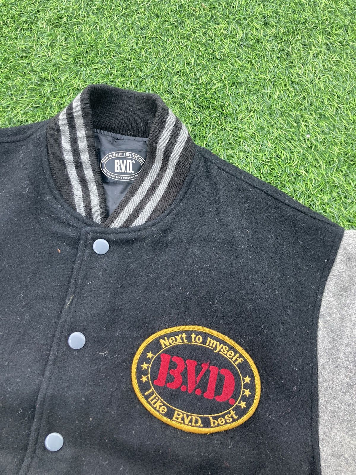 Japanese Brand B.V.D WOOL VARSITY JACKET Size US S / EU 44-46 / 1 - 5 Thumbnail