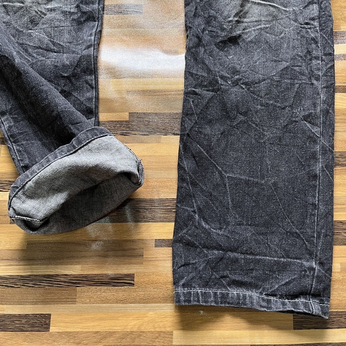 Japanese Brand × Seditionaries Seditionaries Japanese Denim Straight Cut Printed Back Size US 32 / EU 48 - 10 Thumbnail