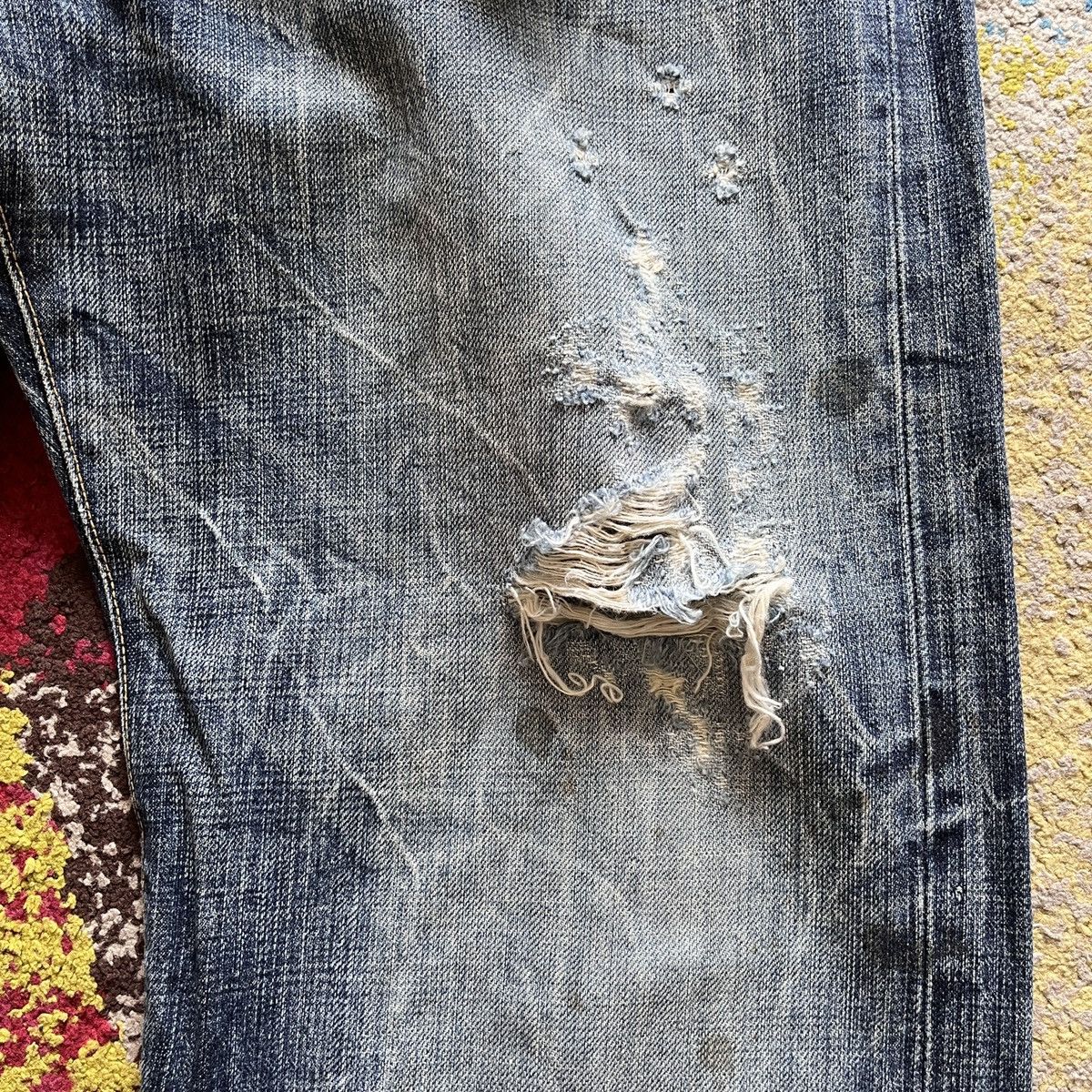 Eternal × Japanese Brand Stone Wash ETERNAL Distressed Denim Made In Japan Size US 32 / EU 48 - 8 Thumbnail