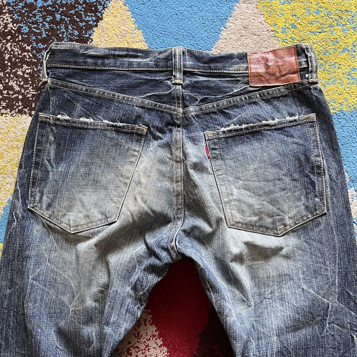 Eternal × Japanese Brand Stone Wash ETERNAL Distressed Denim Made In Japan Size US 32 / EU 48 - 13 Thumbnail