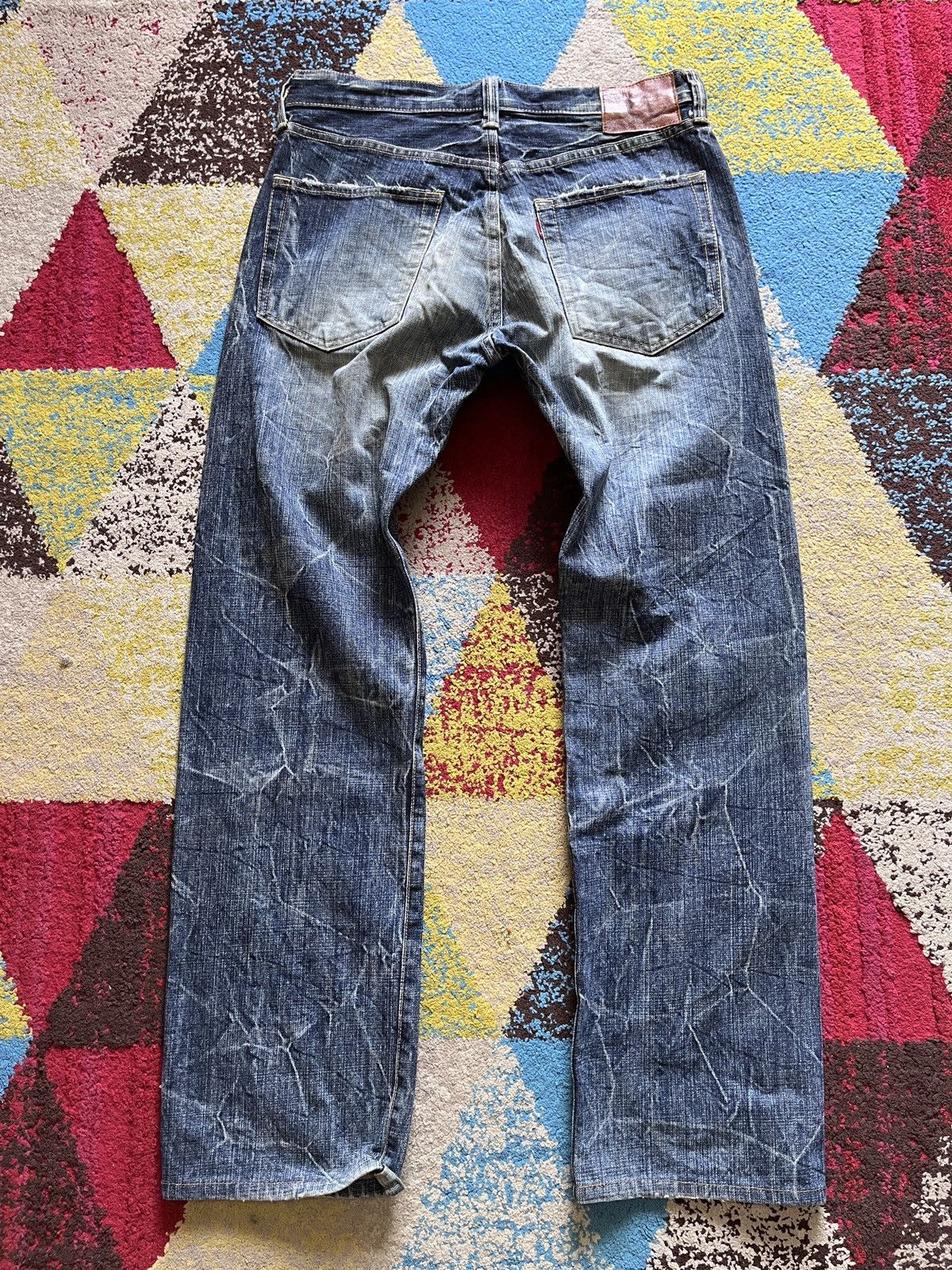 Eternal × Japanese Brand Stone Wash ETERNAL Distressed Denim Made In Japan Size US 32 / EU 48 - 14 Thumbnail