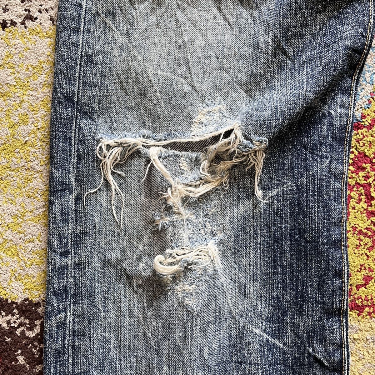 Eternal × Japanese Brand Stone Wash ETERNAL Distressed Denim Made In Japan Size US 32 / EU 48 - 9 Thumbnail