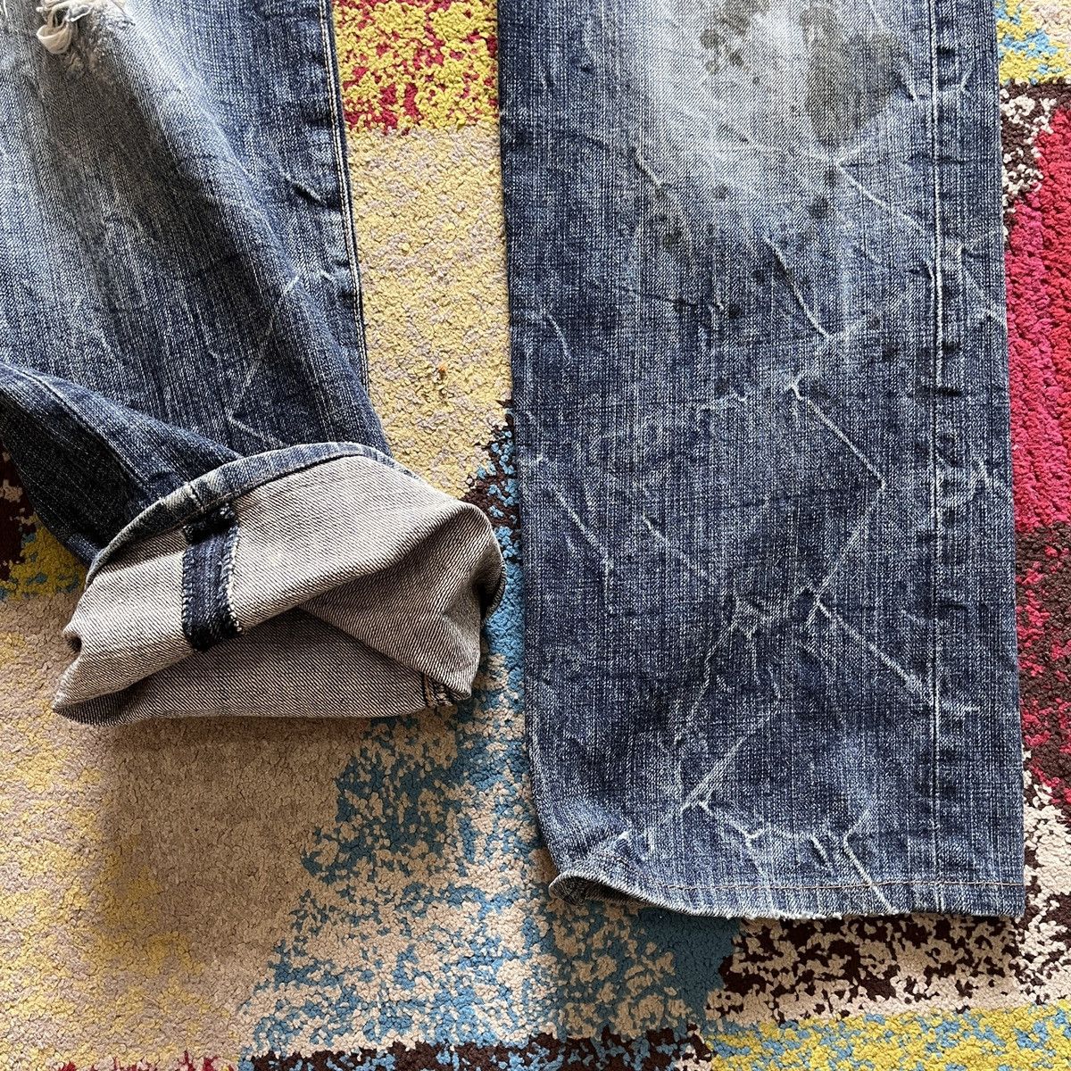 Eternal × Japanese Brand Stone Wash ETERNAL Distressed Denim Made In Japan Size US 32 / EU 48 - 10 Thumbnail