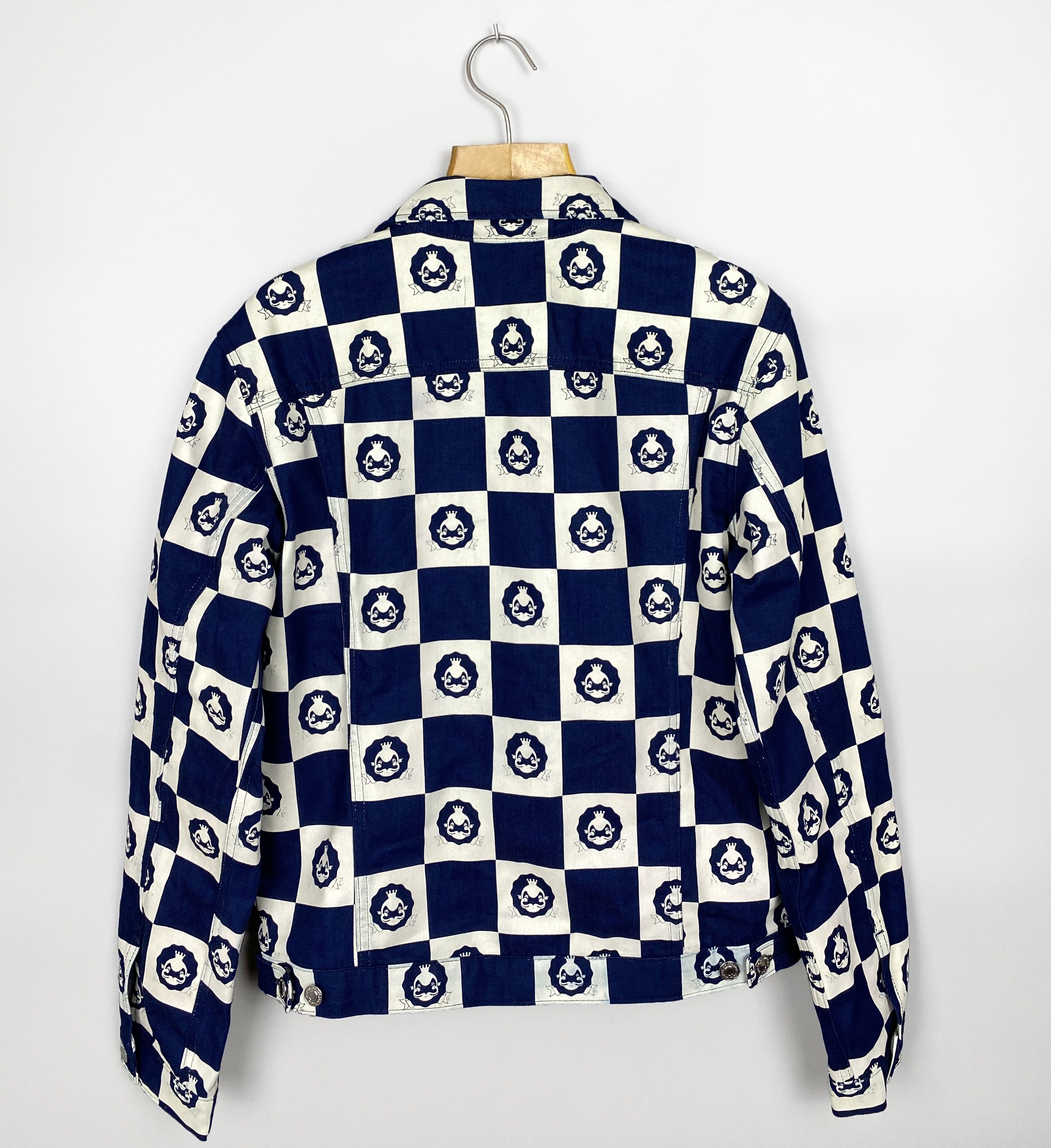 Kings Of Indigo NEW K.O.I. King Of Indigo SS19 Till Monogram Checkered Size US M / EU 48-50 / 2 - 7 Thumbnail