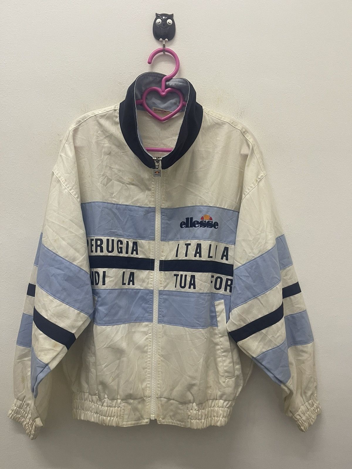 Ellesse Rare Vintage ELLESSE Perugia Italia Prendi La Tua Forza Size US S / EU 44-46 / 1 - 2 Thumbnail