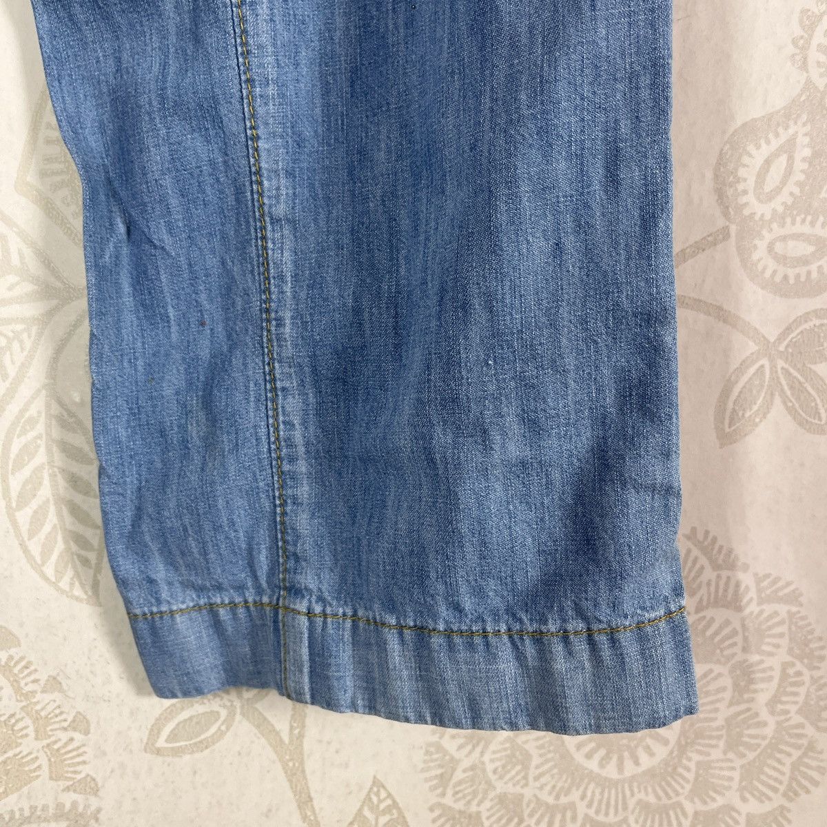 CABANE de ZUCCa × Issey Miyake × Zucca Issey Miyake Assymmetrical Cabane De Zucca Denim Jeans Japan Size US 30 / EU 46 - 13 Thumbnail