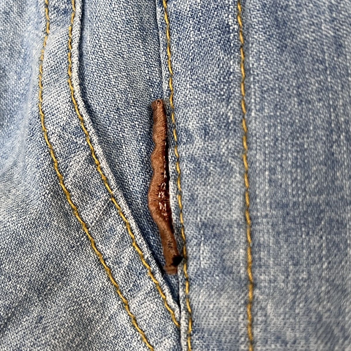 CABANE de ZUCCa × Issey Miyake × Zucca Issey Miyake Assymmetrical Cabane De Zucca Denim Jeans Japan Size US 30 / EU 46 - 15 Thumbnail