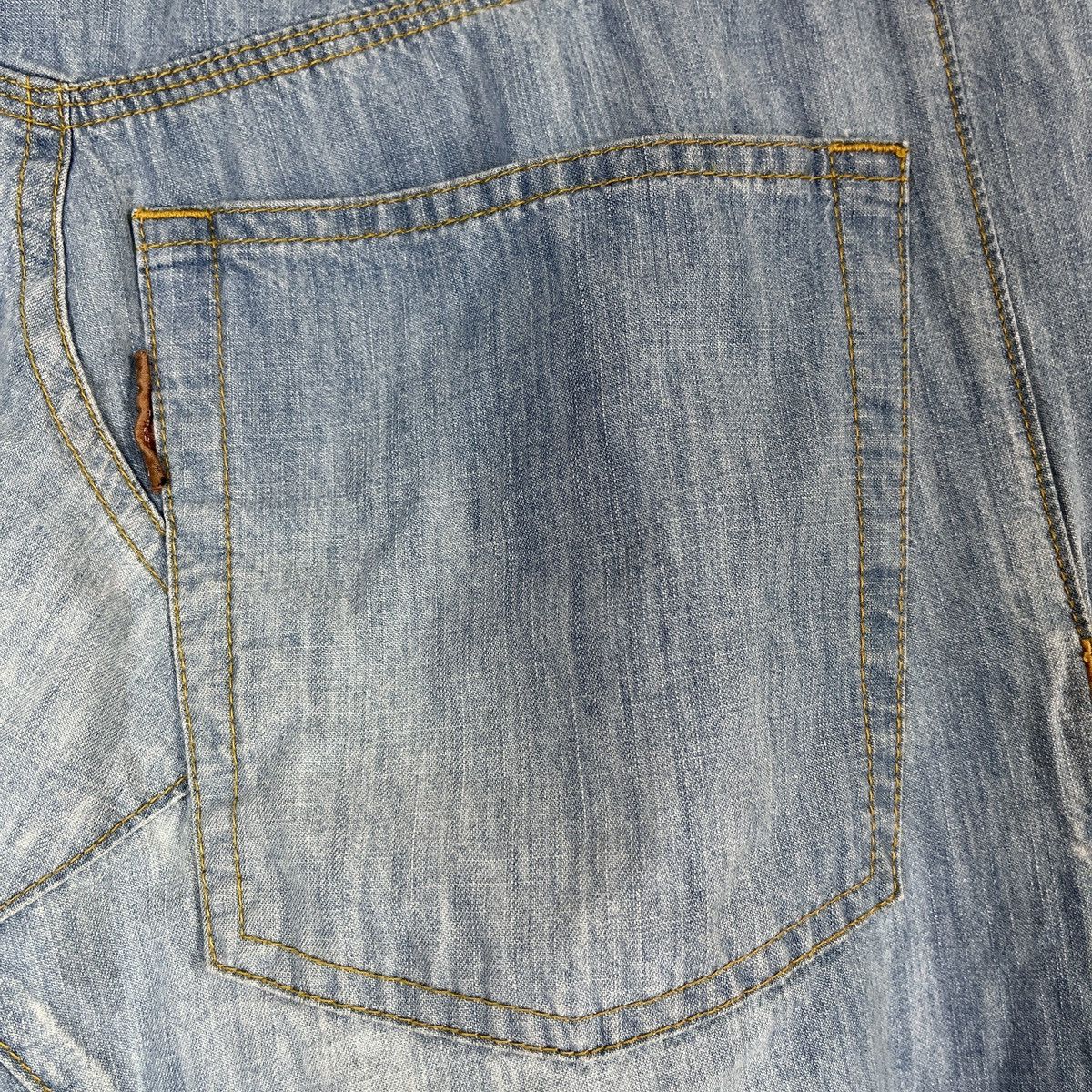CABANE de ZUCCa × Issey Miyake × Zucca Issey Miyake Assymmetrical Cabane De Zucca Denim Jeans Japan Size US 30 / EU 46 - 16 Thumbnail