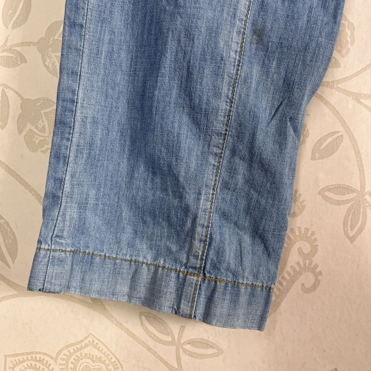 CABANE de ZUCCa × Issey Miyake × Zucca Issey Miyake Assymmetrical Cabane De Zucca Denim Jeans Japan Size US 30 / EU 46 - 17 Thumbnail