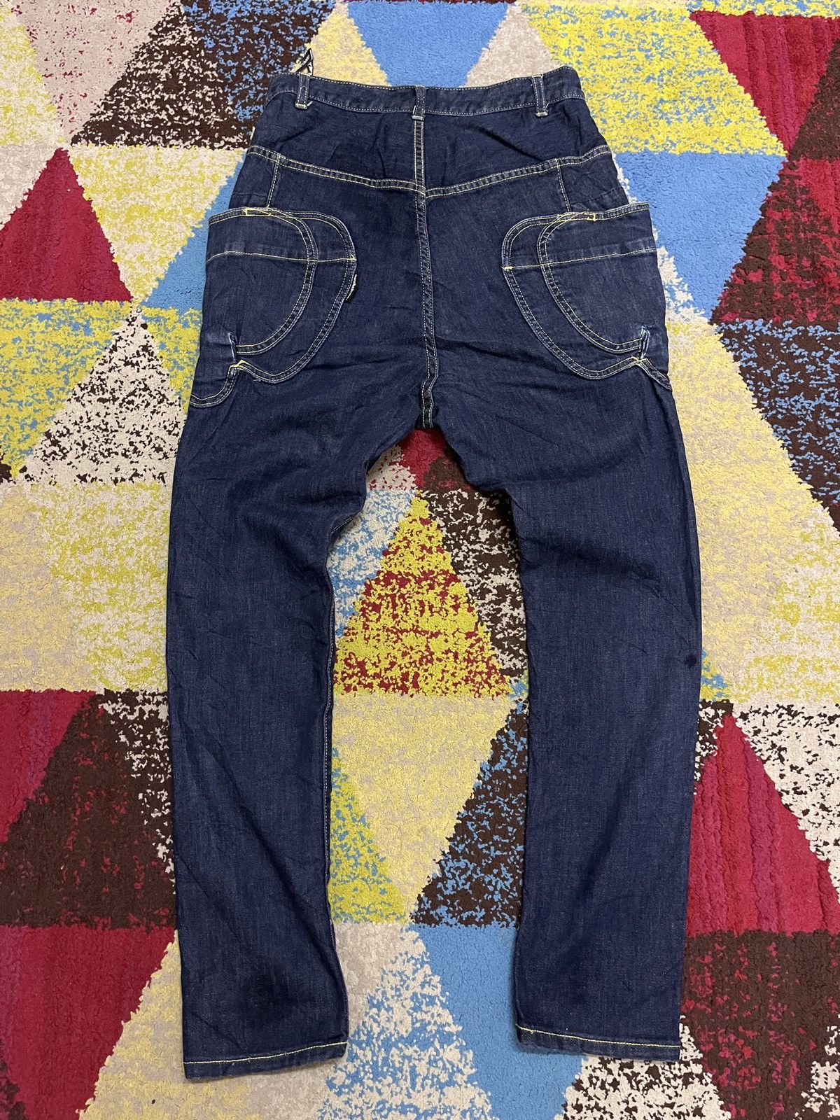 Indigo × Issey Miyake × mercibeaucoup Issey Miyake Mercibeaucoup 3D Pockets Indigo Ink Japan Size US 30 / EU 46 - 18 Thumbnail