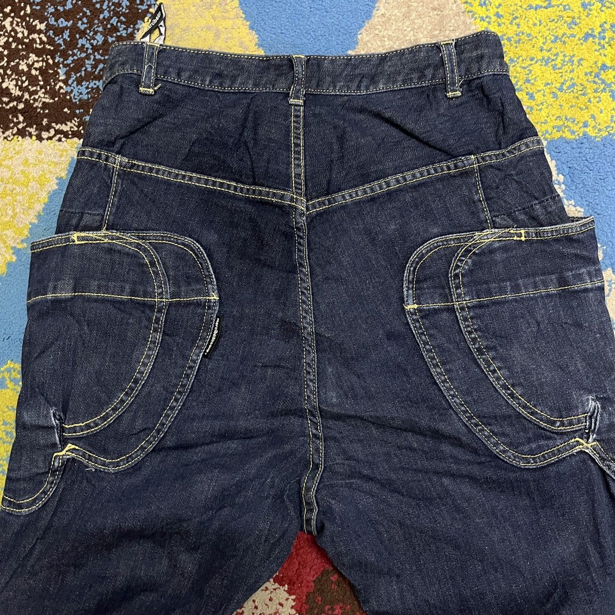 Indigo × Issey Miyake × mercibeaucoup Issey Miyake Mercibeaucoup 3D Pockets Indigo Ink Japan Size US 30 / EU 46 - 13 Thumbnail