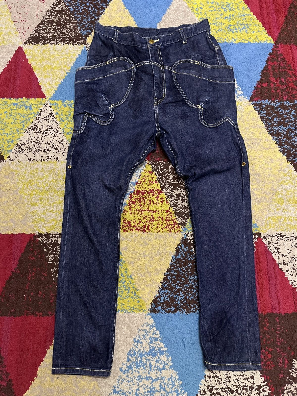 Indigo × Issey Miyake × mercibeaucoup Issey Miyake Mercibeaucoup 3D Pockets Indigo Ink Japan Size US 30 / EU 46 - 19 Thumbnail
