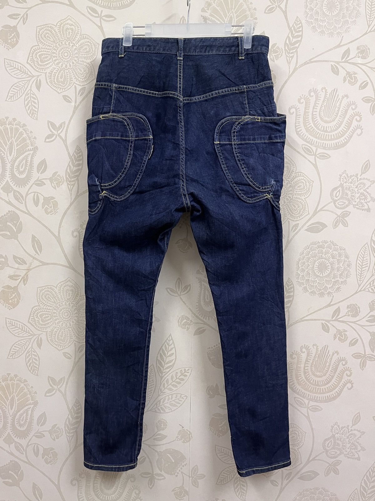 Indigo × Issey Miyake × mercibeaucoup Issey Miyake Mercibeaucoup 3D Pockets Indigo Ink Japan Size US 30 / EU 46 - 4 Thumbnail