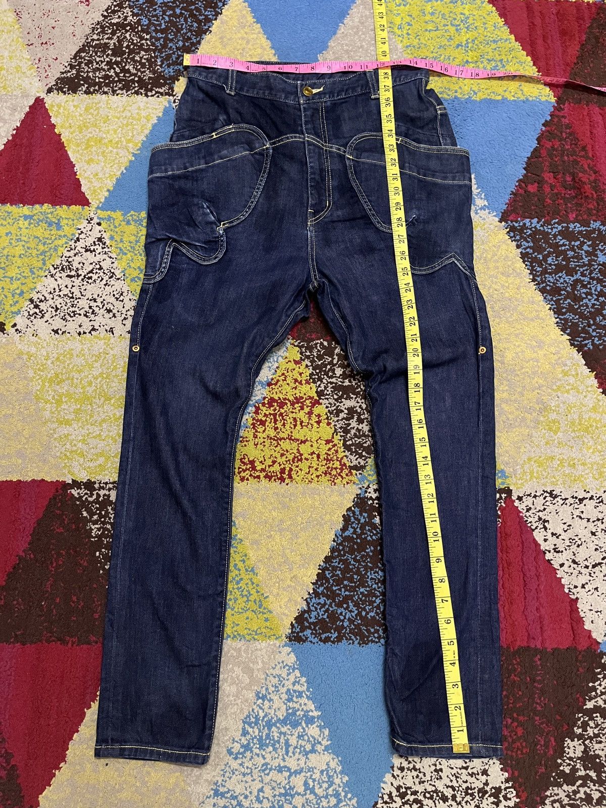 Indigo × Issey Miyake × mercibeaucoup Issey Miyake Mercibeaucoup 3D Pockets Indigo Ink Japan Size US 30 / EU 46 - 6 Thumbnail