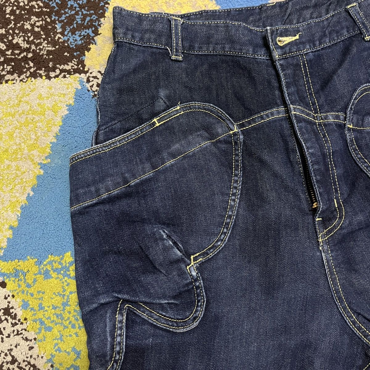 Indigo × Issey Miyake × mercibeaucoup Issey Miyake Mercibeaucoup 3D Pockets Indigo Ink Japan Size US 30 / EU 46 - 11 Thumbnail