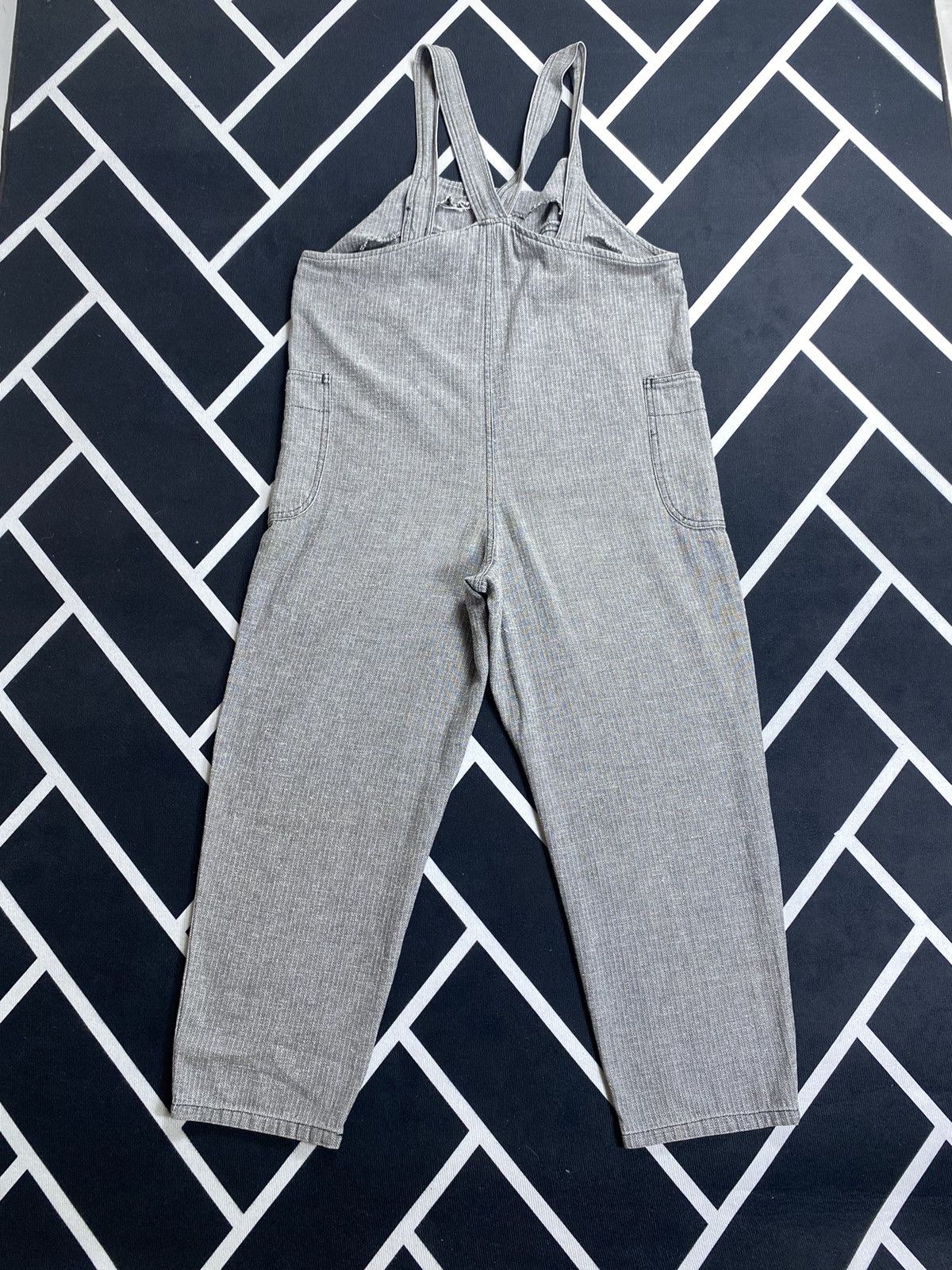 Japanese Brand × Vintage Vintage HBT Japanese Valman Overalls Size US 27 - 4 Thumbnail