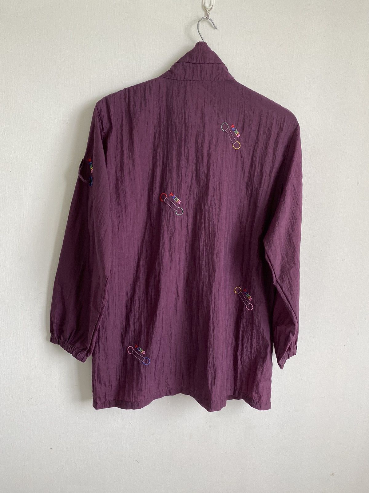 Japanese Brand × Vintage OFFER🔥Vintage Unbranded Paris Zip up Light weight Jacket Size US L / EU 52-54 / 3 - 6 Thumbnail