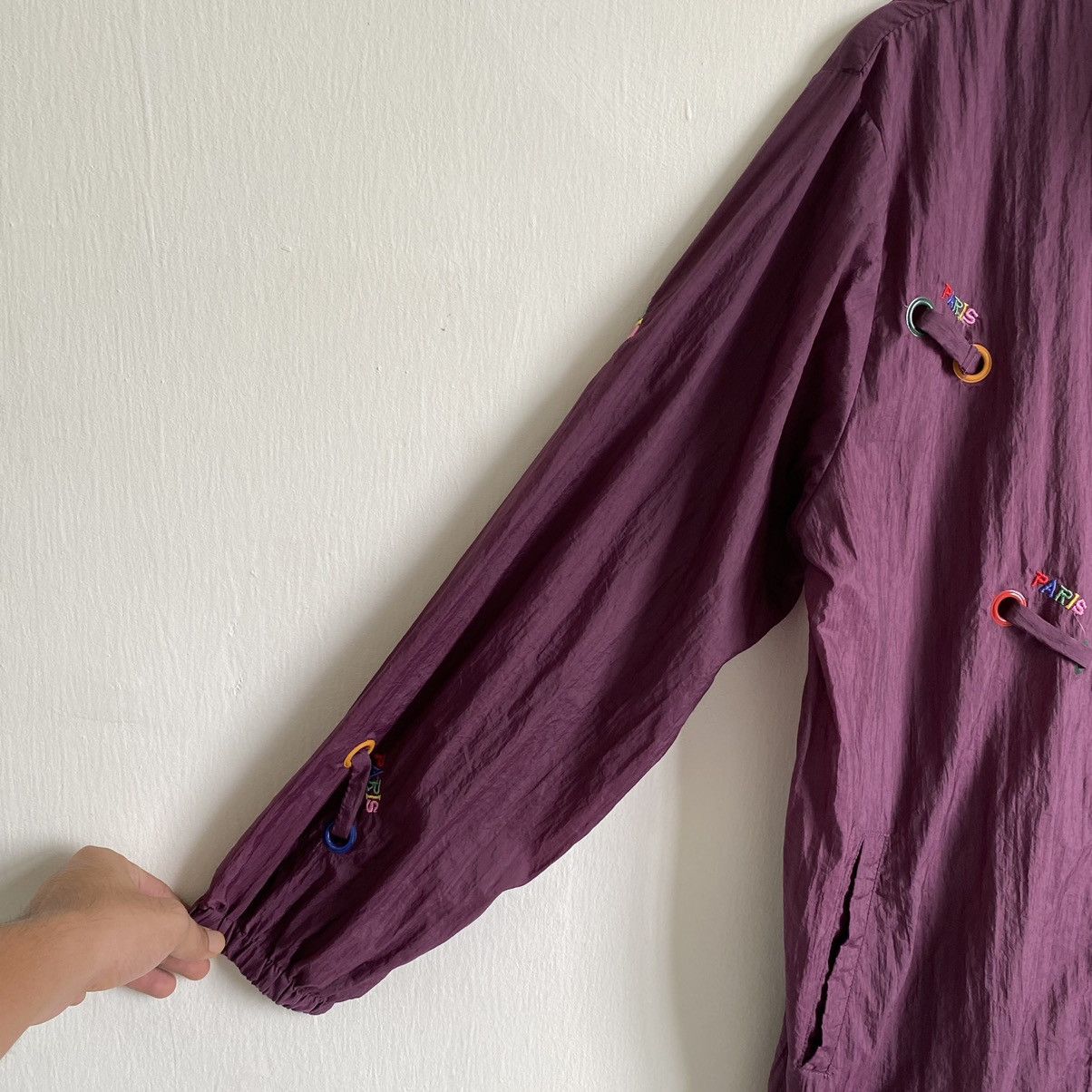 Japanese Brand × Vintage OFFER🔥Vintage Unbranded Paris Zip up Light weight Jacket Size US L / EU 52-54 / 3 - 4 Thumbnail