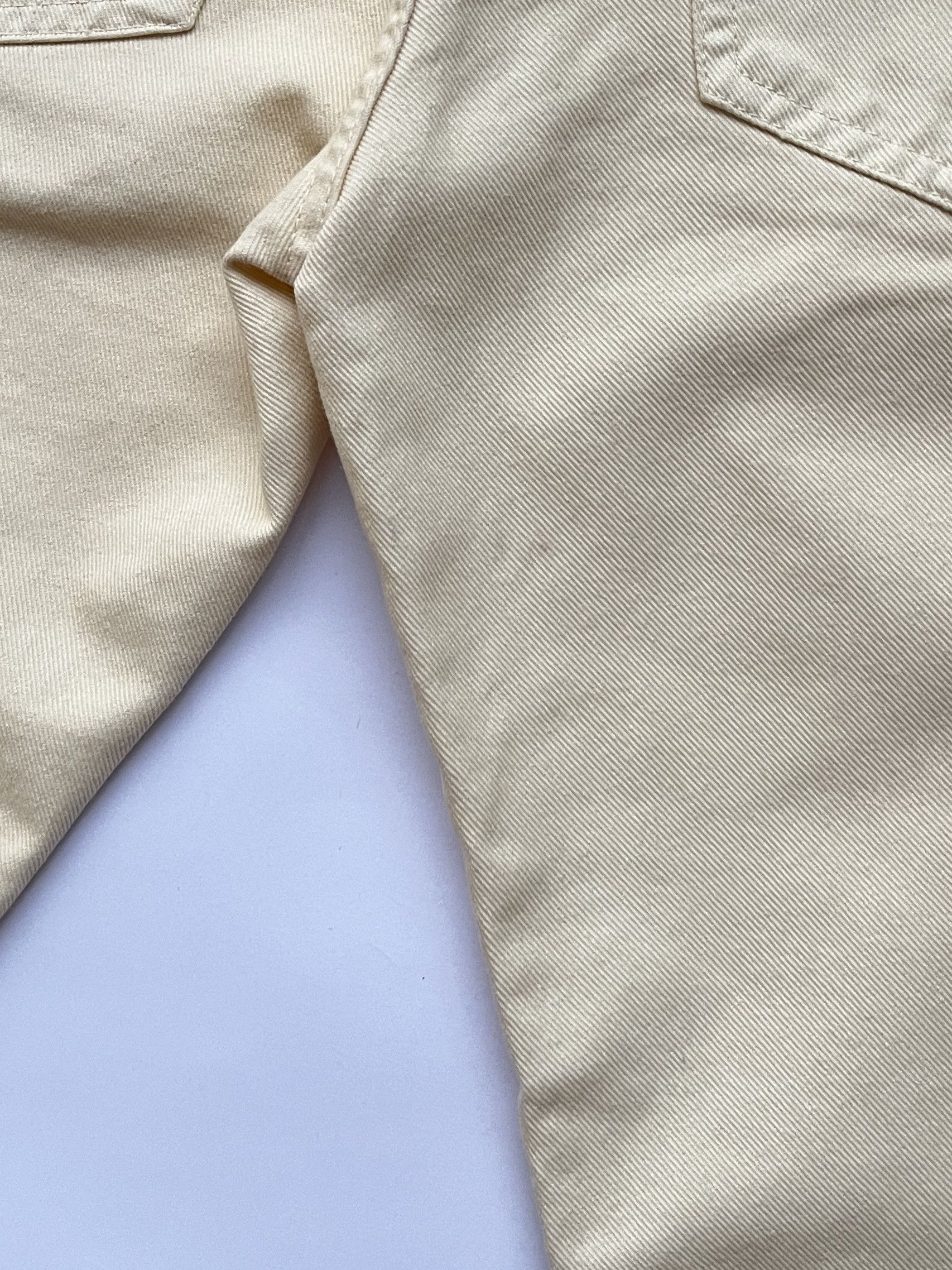 Chloe ⚡️QUICK SALE⚡️2005 Chloe by Phoebe Philo Cream Jeans Pants Size 26" / US 2 / IT 38 - 6 Thumbnail