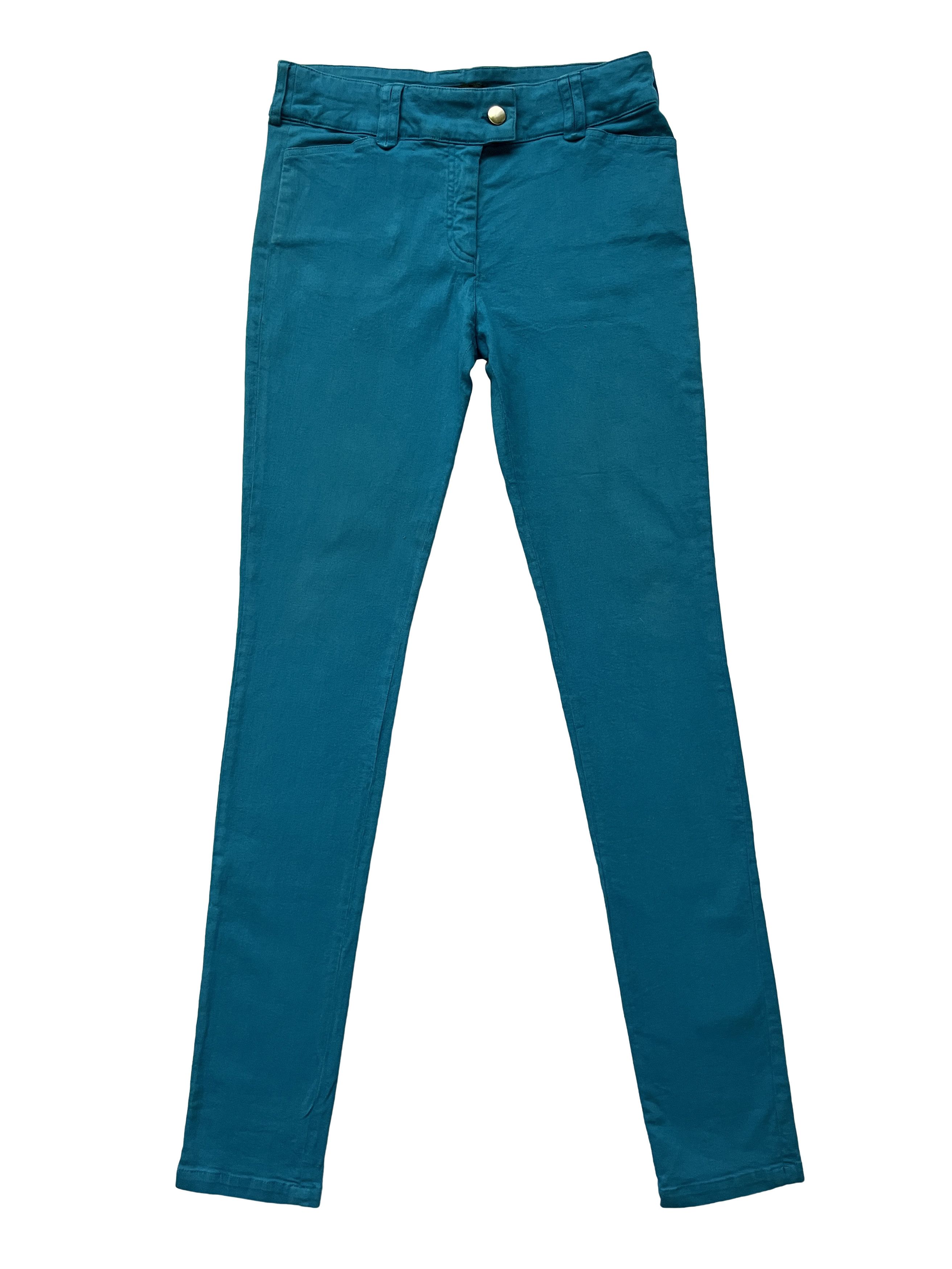 image of 2008 Balenciaga Ghesquière Turquoise Pants, Women's (Size 27)