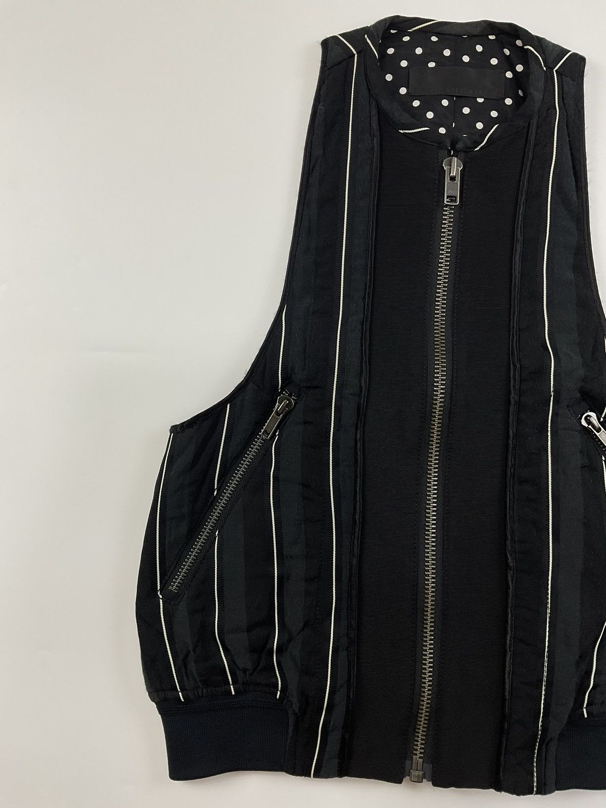Haider Ackermann Haider Ackermann Zip Up Vest Size US S / EU 44-46 / 1 - 2 Thumbnail