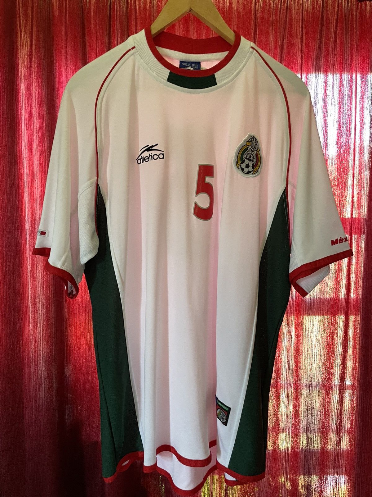 2001 ATLETICA MEXICO SOCCER JERSEY total 90 brazil