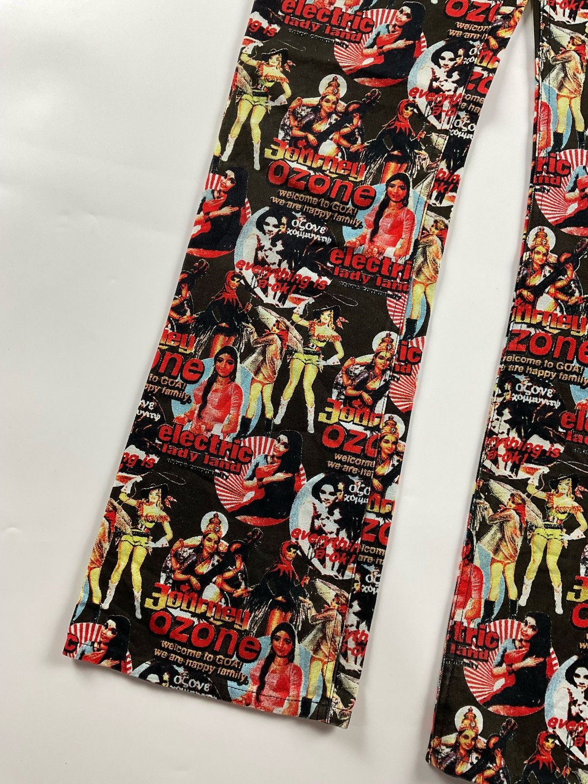 Hysteric Glamour Vintage Ozone Community x Hysteric Glamour Printed Pants Size US 28 / EU 44 - 2 Thumbnail