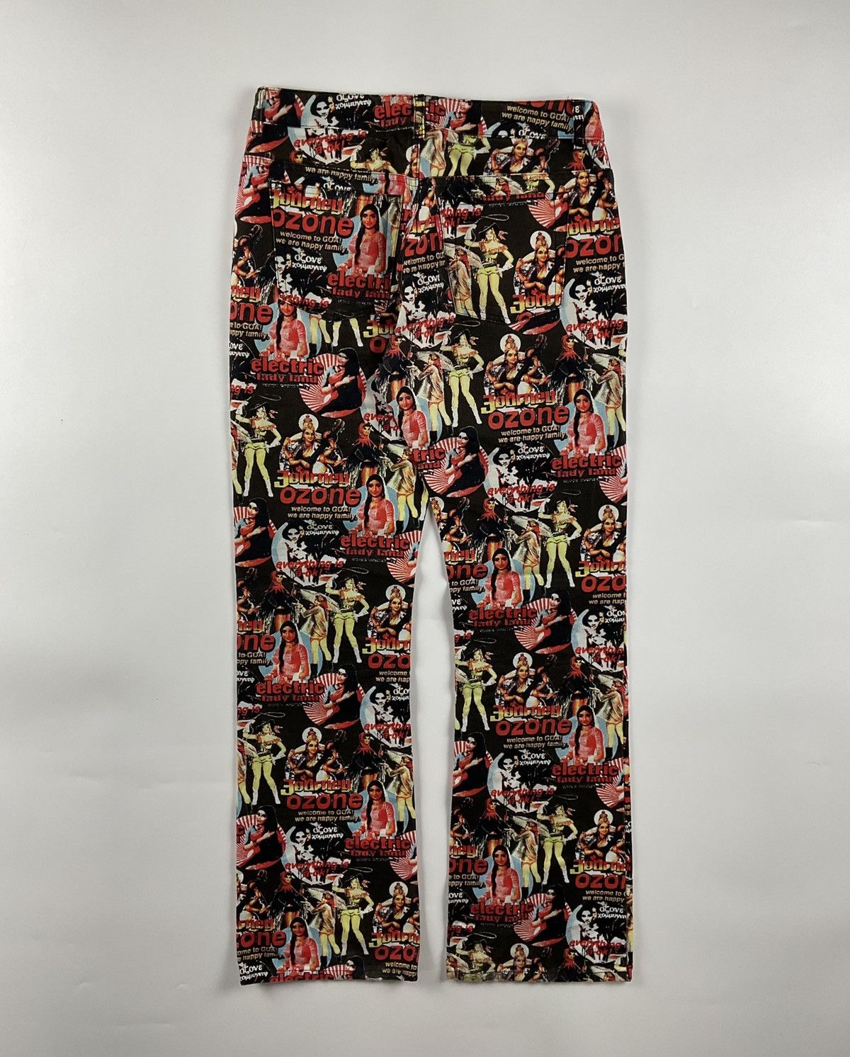 Hysteric Glamour Vintage Ozone Community x Hysteric Glamour Printed Pants Size US 28 / EU 44 - 11 Thumbnail