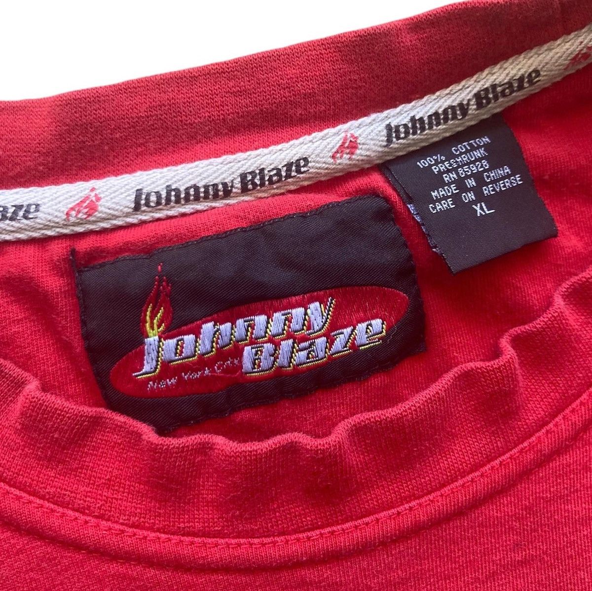 Rap Tees Vintage Johnny Blaze X the warriors tee Wu tang XL Size US XL / EU 56 / 4 - 7 Thumbnail
