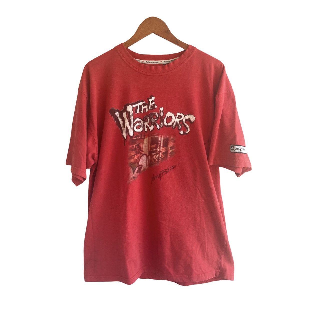 Rap Tees Vintage Johnny Blaze X the warriors tee Wu tang XL Size US XL / EU 56 / 4 - 2 Thumbnail