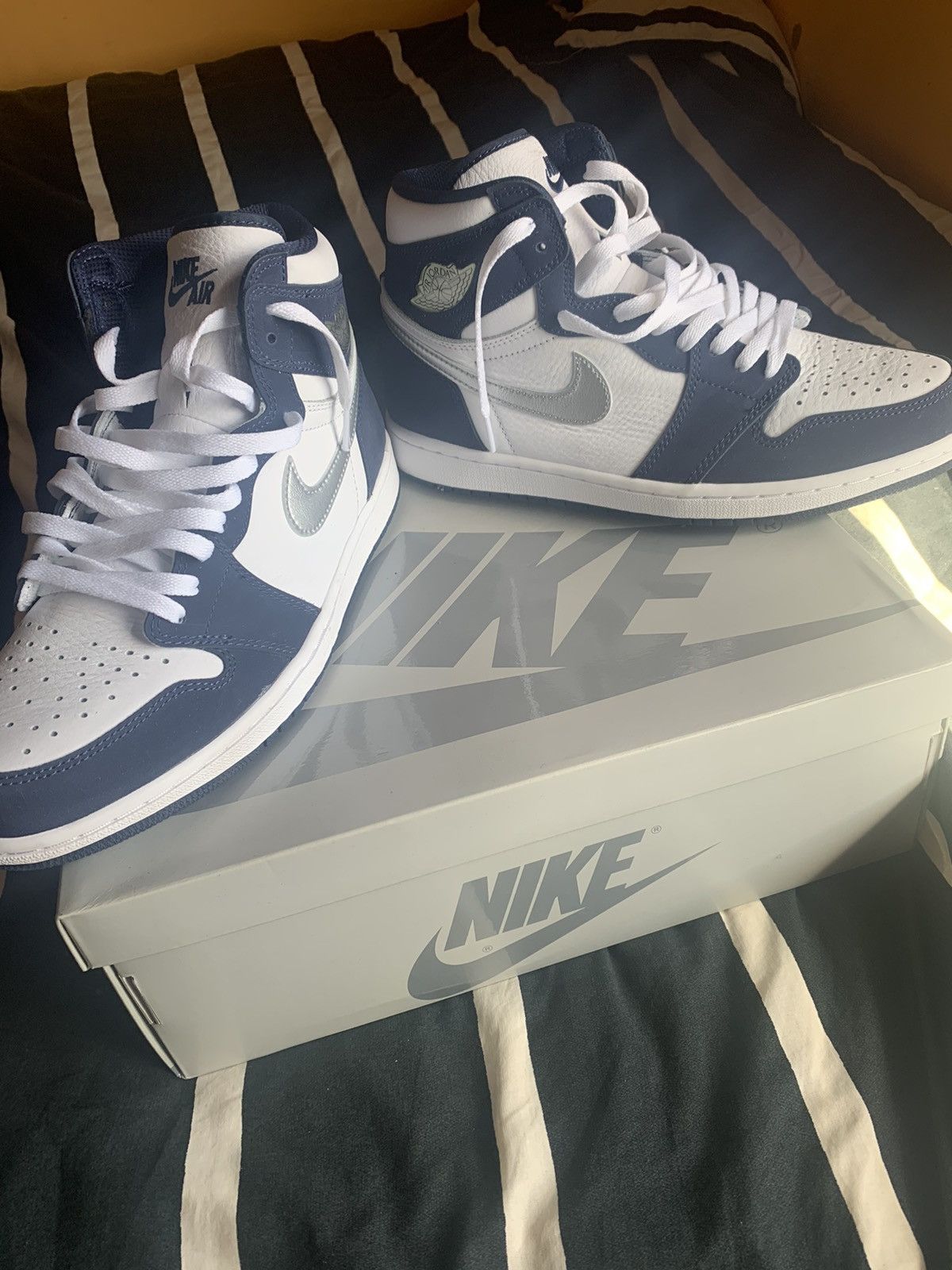 Jordan Brand × Nike Jordan 1 “Midnight Navy” Size US 10 / EU 43 - 11 Thumbnail