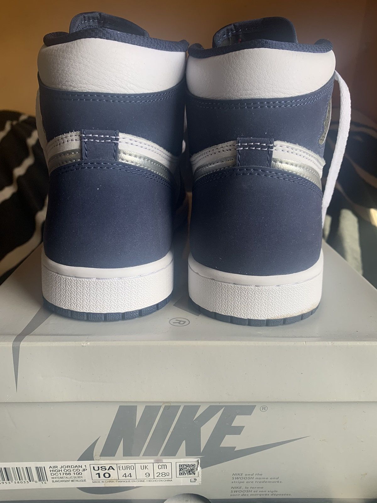 Jordan Brand × Nike Jordan 1 “Midnight Navy” Size US 10 / EU 43 - 9 Thumbnail