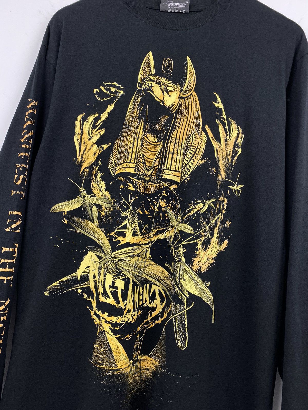 Band Tees 2010 Testament Dog Faced Gods Long Sleeve Exodus Nirvana Size US M / EU 48-50 / 2 - 2 Thumbnail