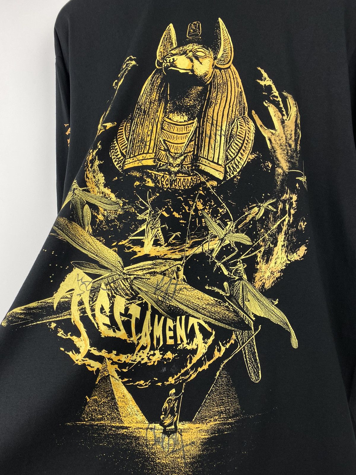 Band Tees 2010 Testament Dog Faced Gods Long Sleeve Exodus Nirvana Size US M / EU 48-50 / 2 - 3 Thumbnail
