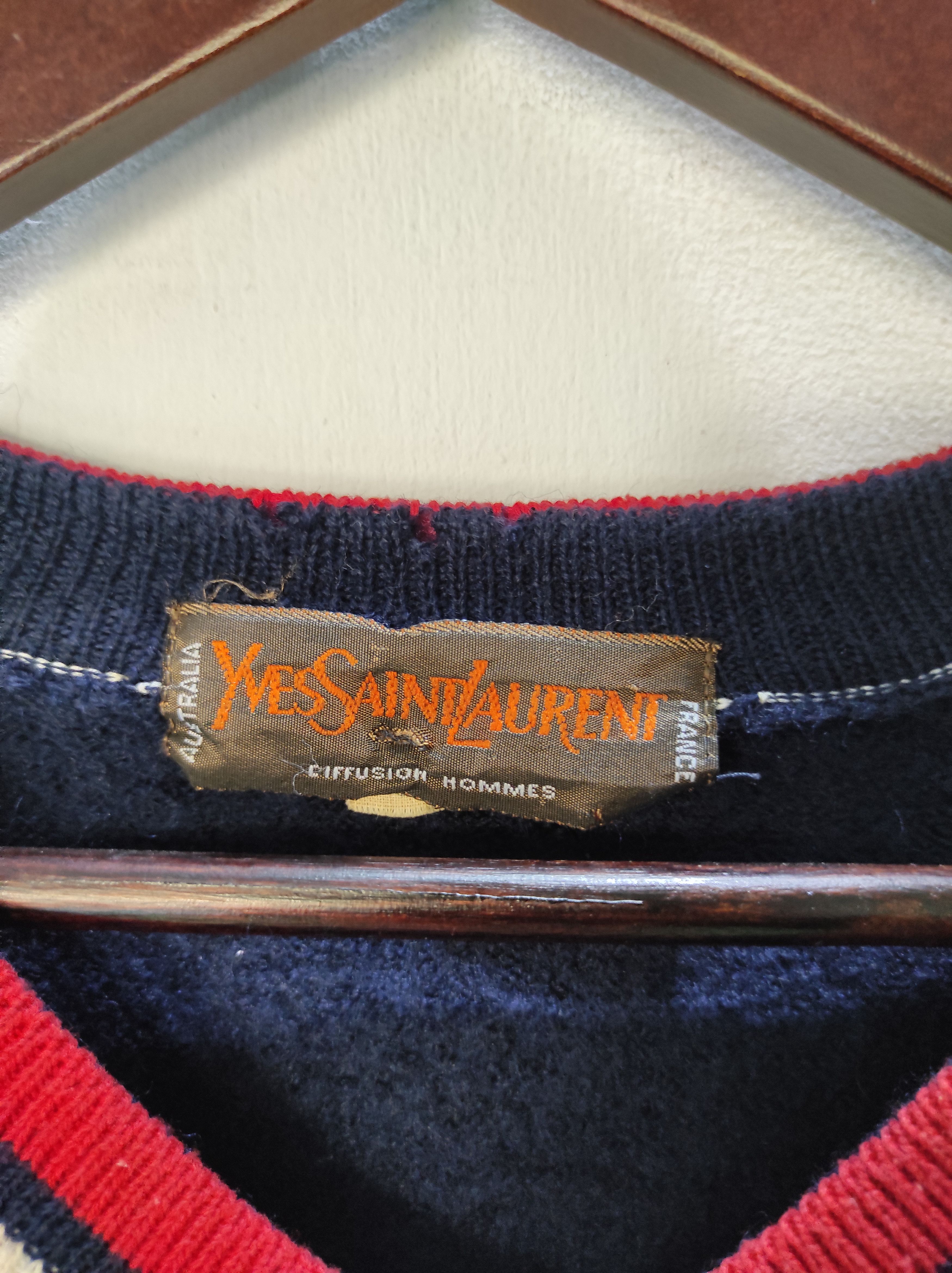 Yves Saint Laurent Vintage Yves Saint Laurent YSL Orange Tag Knitwear Size US M / EU 48-50 / 2 - 4 Thumbnail