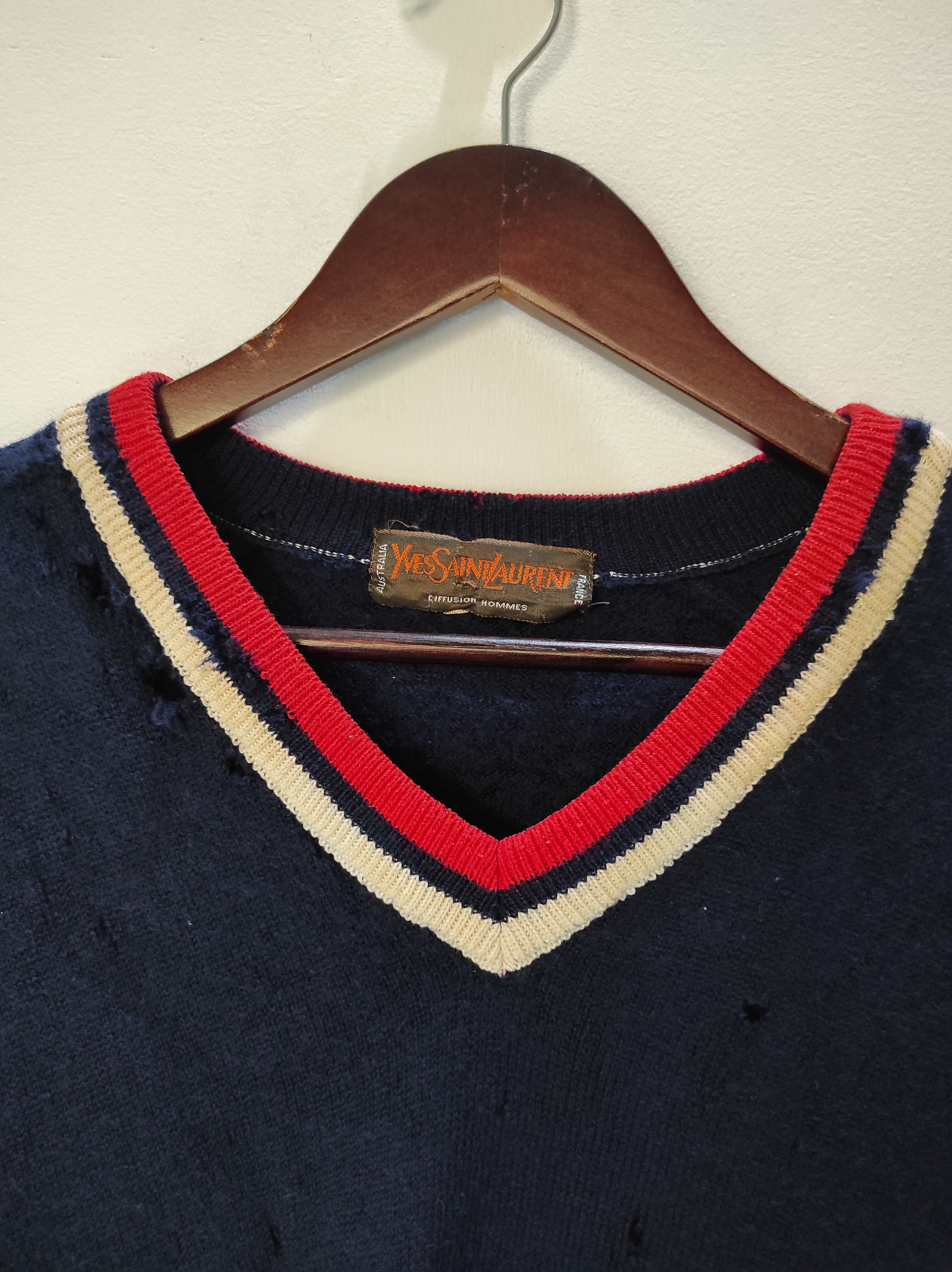 Yves Saint Laurent Vintage Yves Saint Laurent YSL Orange Tag Knitwear Size US M / EU 48-50 / 2 - 3 Thumbnail