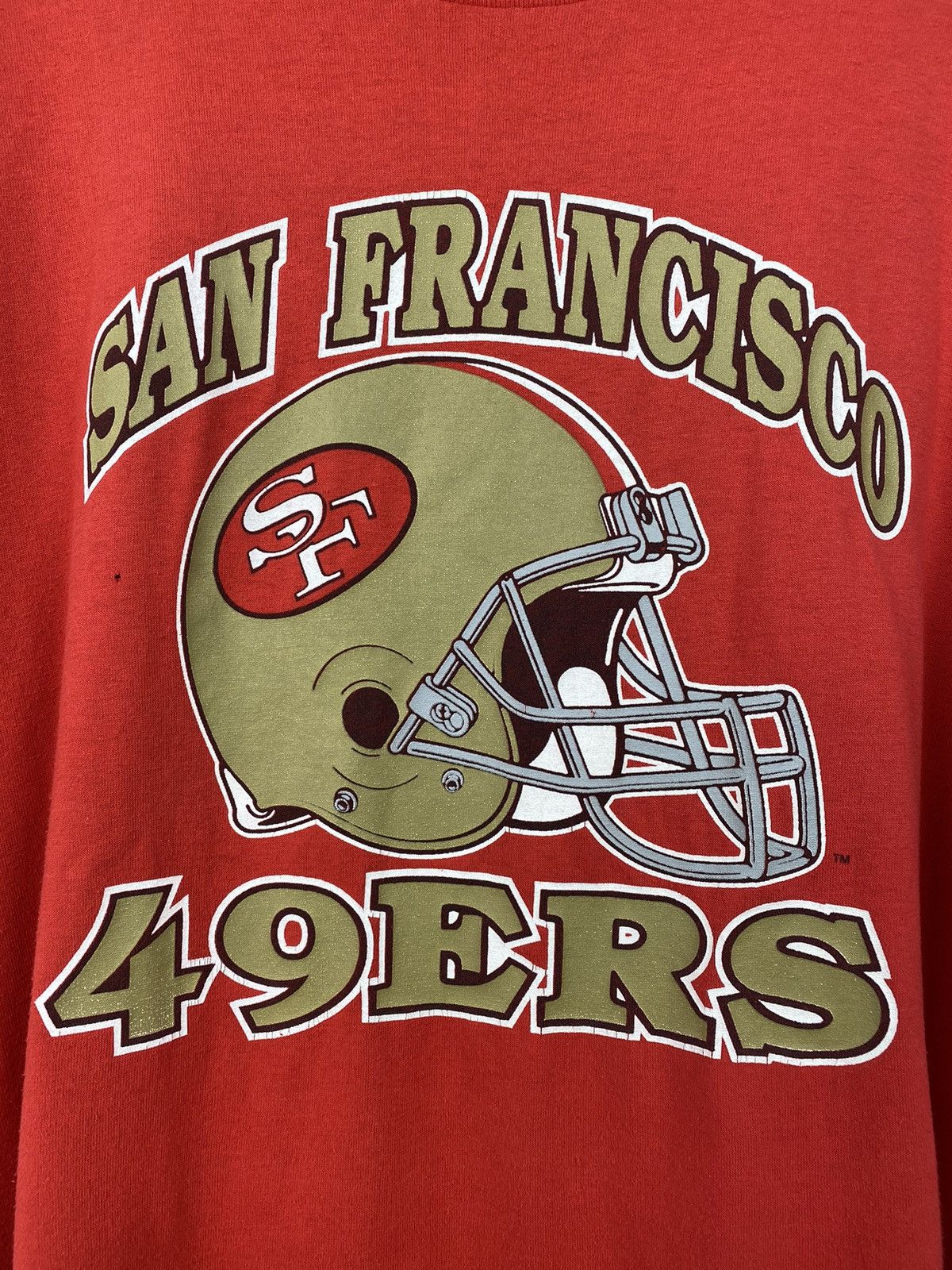 NFL Vintage San Francisco 49ERS T Shirt Tee Buffalo Bills NFL Size US XL / EU 56 / 4 - 3 Thumbnail