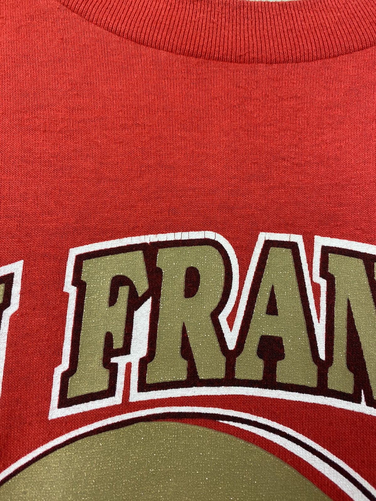 NFL Vintage San Francisco 49ERS T Shirt Tee Buffalo Bills NFL Size US XL / EU 56 / 4 - 4 Thumbnail