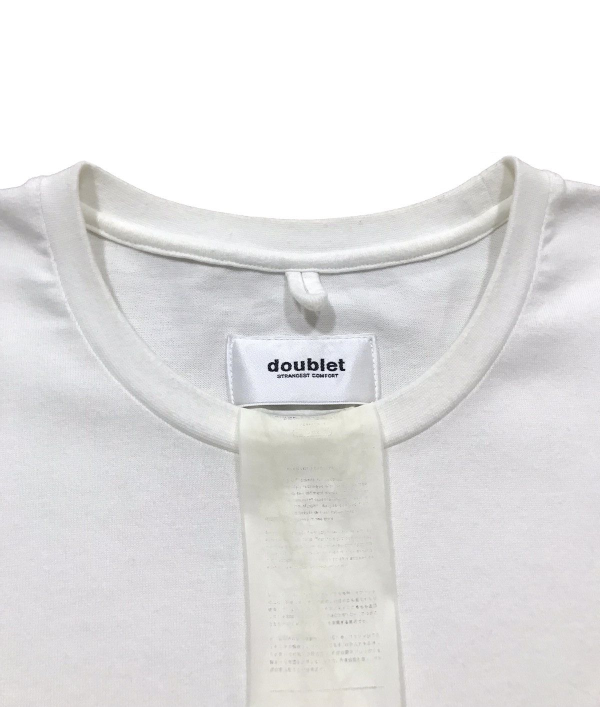 Doublet 17SS Fringe Embroidery T-Shirt Size US L / EU 52-54 / 3 - 4 Thumbnail