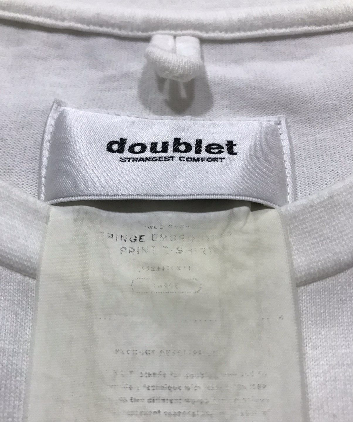 Doublet 17SS Fringe Embroidery T-Shirt Size US L / EU 52-54 / 3 - 5 Thumbnail