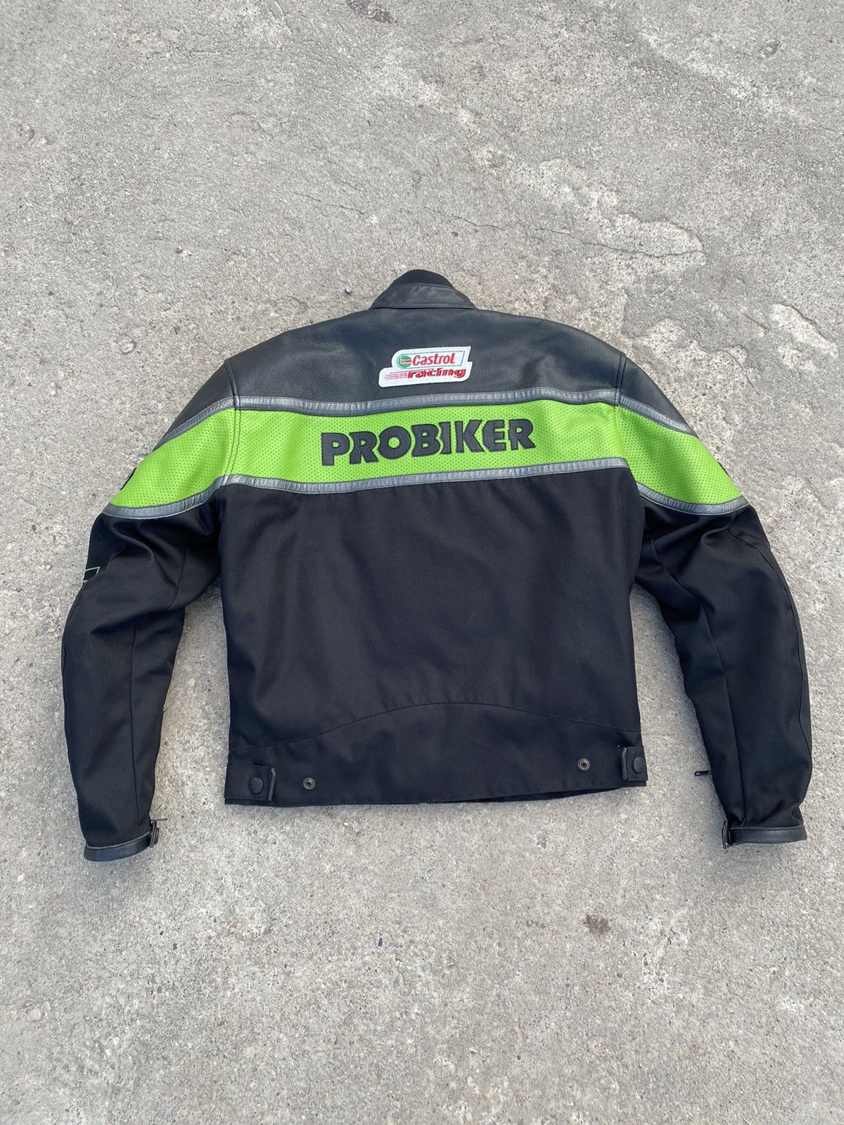 Vintage Probiker Castrol Racing Leather Jacket Vintage Y2K Size US M / EU 48-50 / 2 - 4 Thumbnail