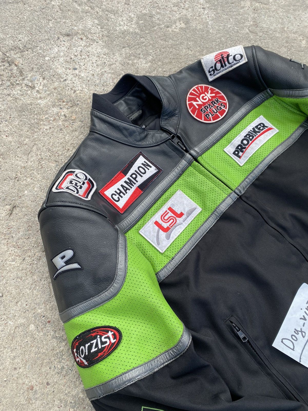 Vintage Probiker Castrol Racing Leather Jacket Vintage Y2K Size US M / EU 48-50 / 2 - 2 Thumbnail