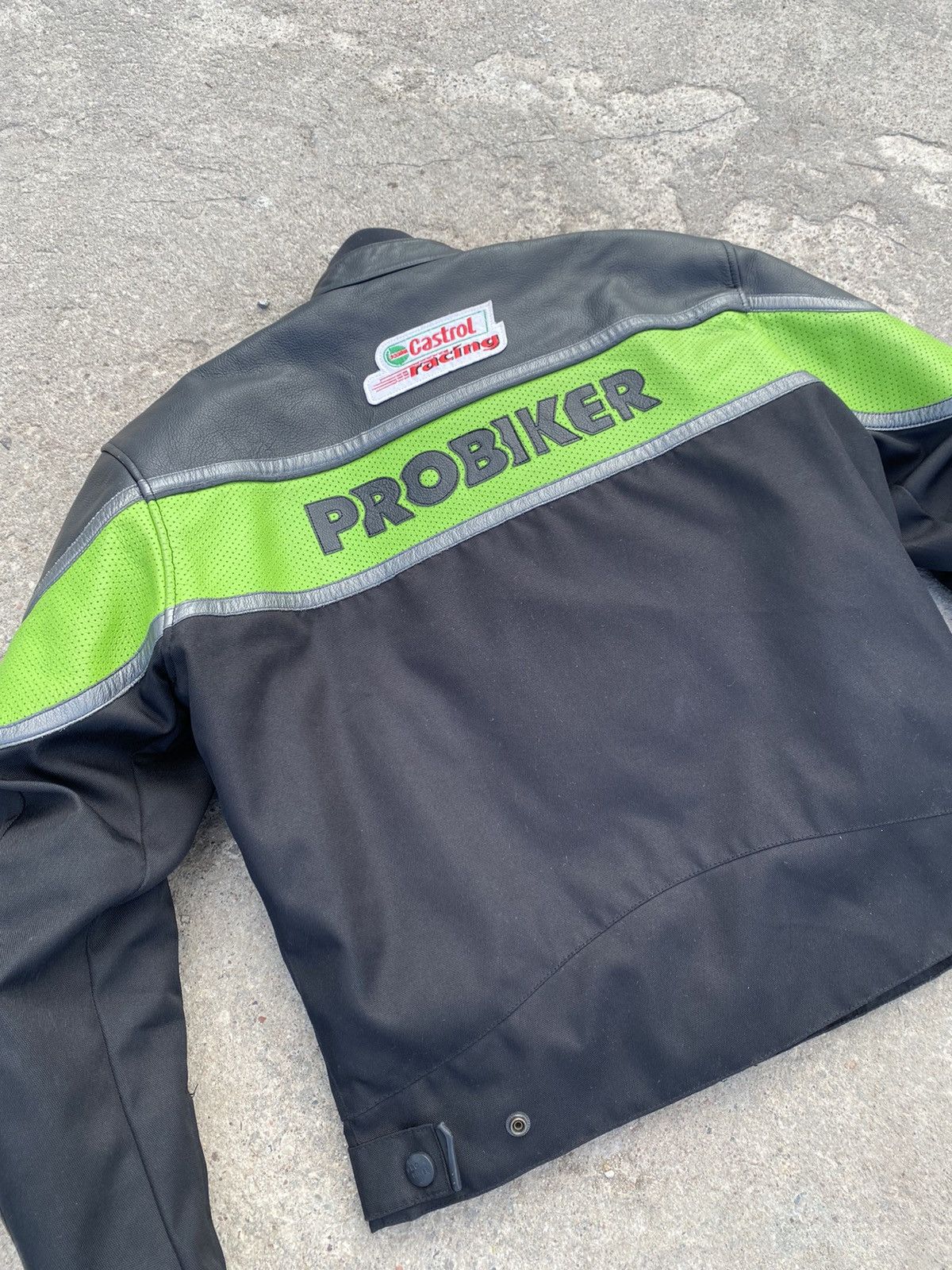 Vintage Probiker Castrol Racing Leather Jacket Vintage Y2K Size US M / EU 48-50 / 2 - 5 Thumbnail