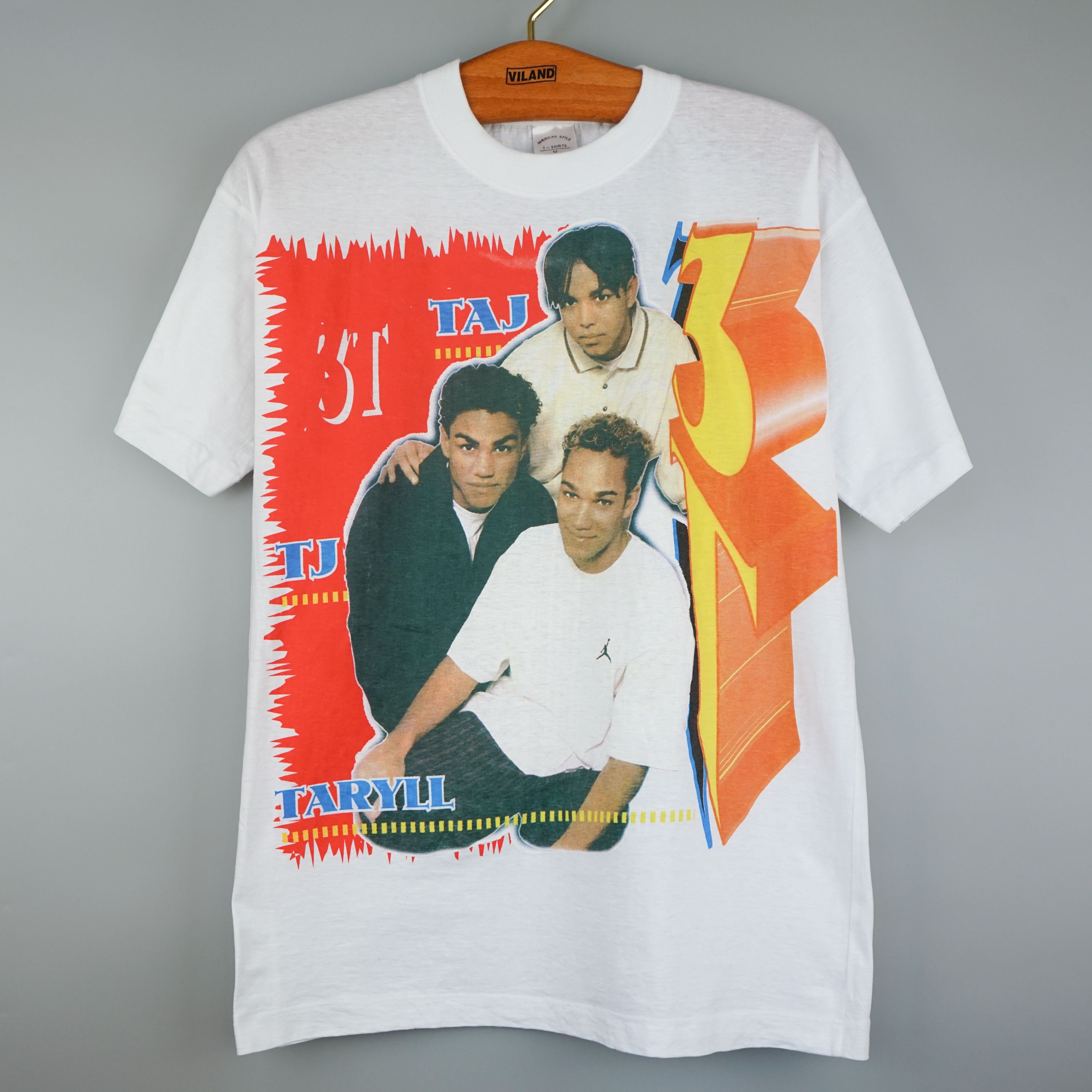 Band Tees × Rap Tees × Vintage Vintage 3T R&B band t shirt 1990s TJ ...