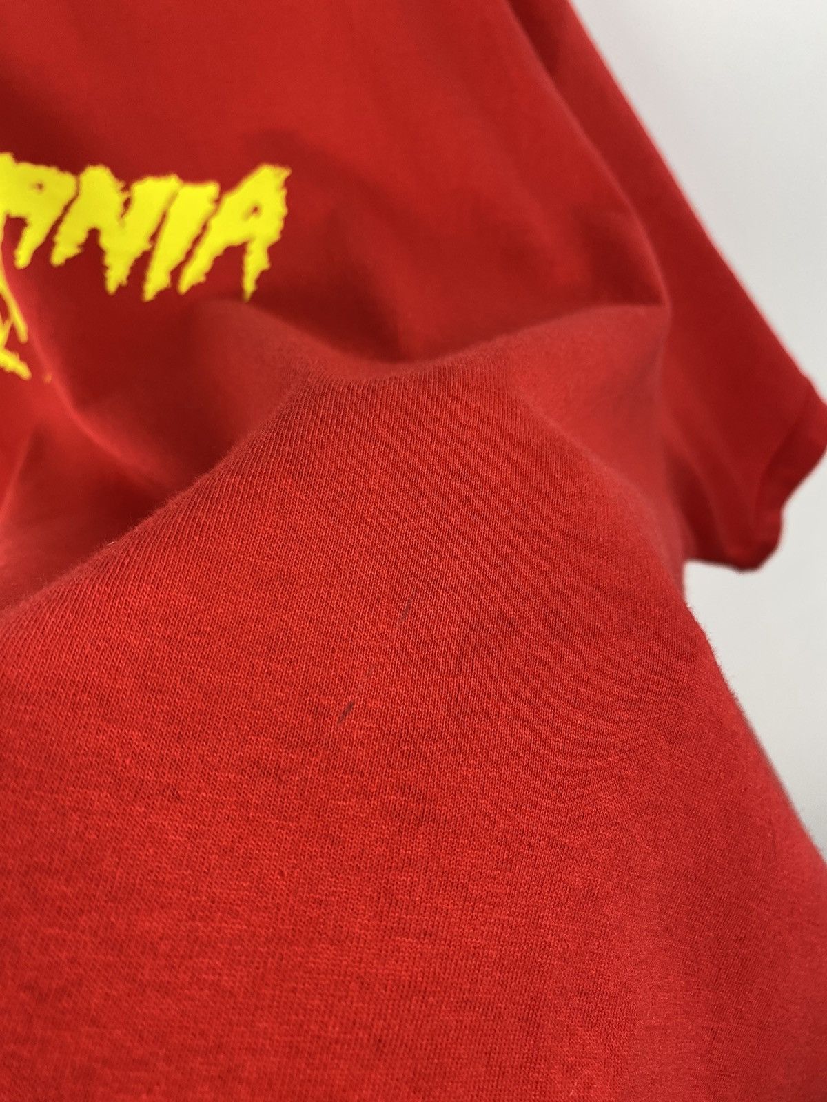 WWE Vintage Hulk Hogan Hulkamania T Shirt Tee Bret Hart Michaels Size US XL / EU 56 / 4 - 4 Thumbnail