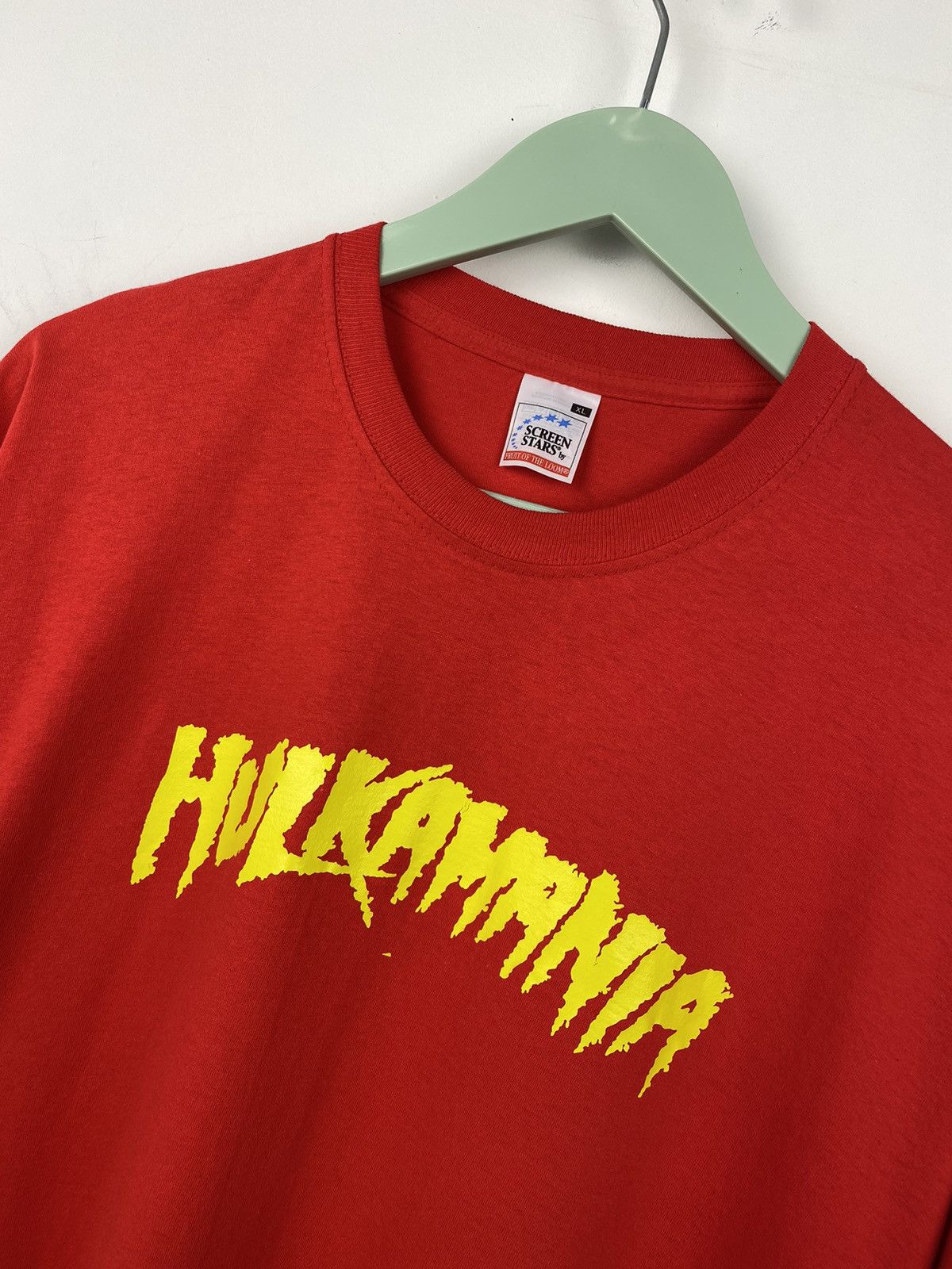 WWE Vintage Hulk Hogan Hulkamania T Shirt Tee Bret Hart Michaels Size US XL / EU 56 / 4 - 2 Thumbnail