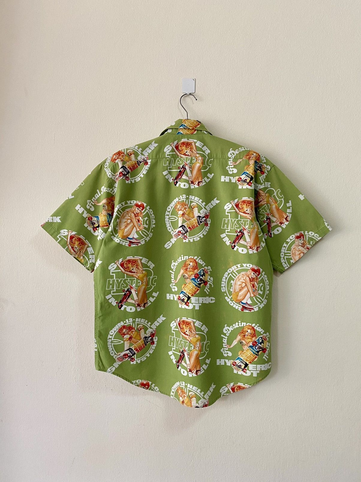 Hysteric Glamour Hysteric Glamour Skater Girls Print Shirt Size US XL / EU 56 / 4 - 2 Thumbnail