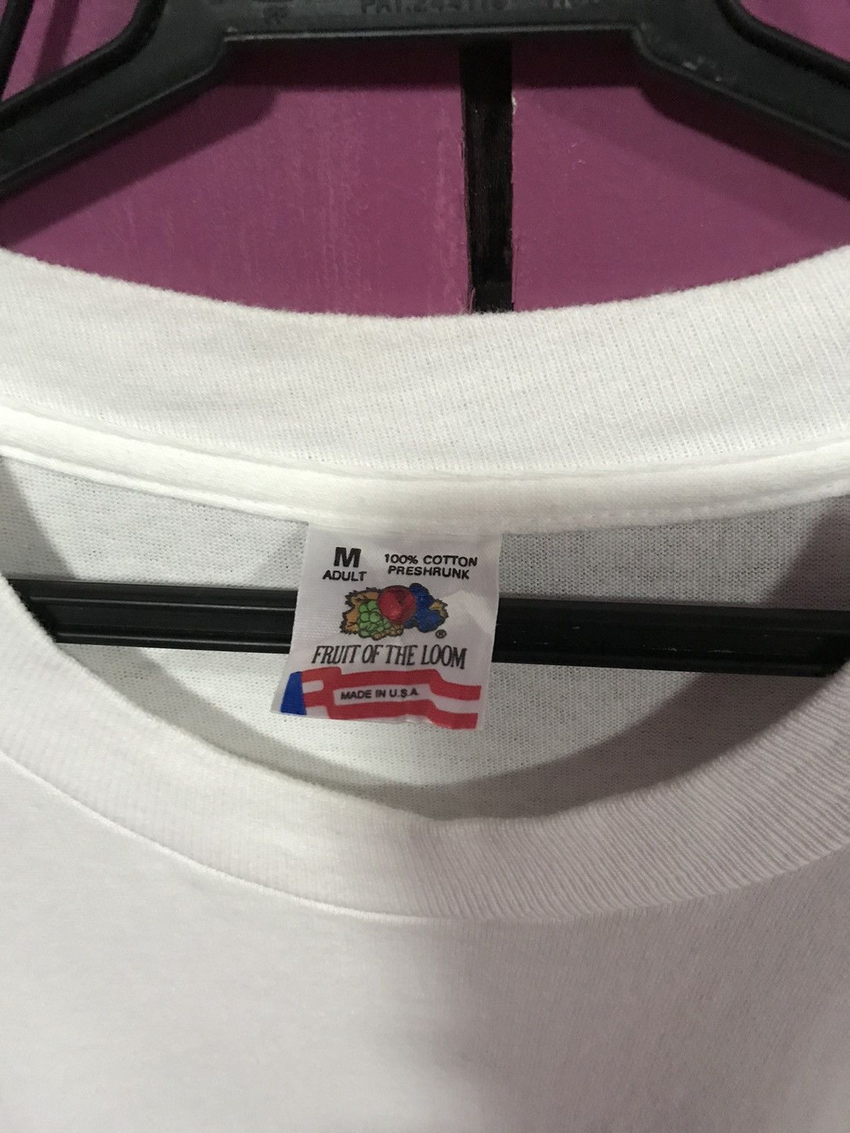 Vintage VINTAGE LA.PPISCH 90s WHITE SIZE M TEE SHIRT USA Size US M / EU 48-50 / 2 - 4 Thumbnail